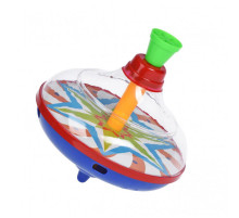 Детская игрушка Юла заводная 850 в сетке, высота 13 см Синий