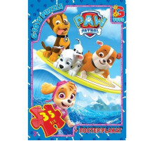 Дитячий пазл "Paw Patrol Щенячий патруль" PW0817 плакат 35 елементів