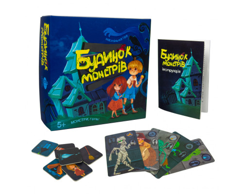 Настольная игра "Будинок Монстрів" 30866 (укр.)