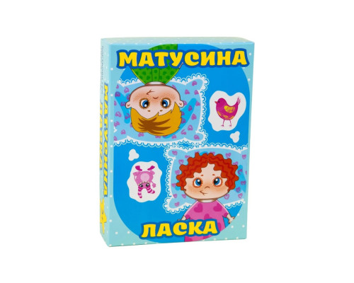 Настільна гра "Мамина ніжність" Strateg 30291, 36 карток