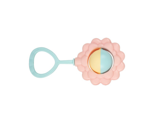 Погремушка детская Цветочек ТехноК 9321TXK для самых маленьких Розовый