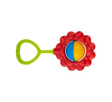 Брязкальце дитяче Квіточка ТехноК 9321TXK для найменших Червоний