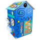 Розвиваюча іграшка Бізікуб "Будинок" TG200222 блакитний, 55х30х30 см
