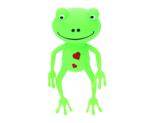 Дитяча іграшка-антистрес "Жабеня" MS 4031(Green) розмір 13 см, борошно