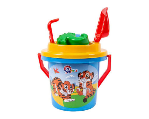 Дитячий ігровий "Набір пісочний Б" 1189TXK(Blue) лопатка та грабельки