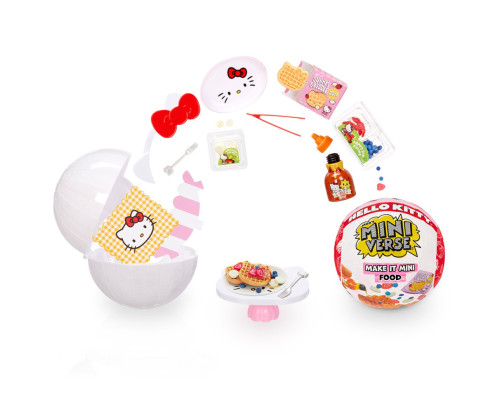 Игровой набор для творчества "Создай вкусности в стиле Хэллоу Китти" Miniverse 515722 серии Sanrio" S1