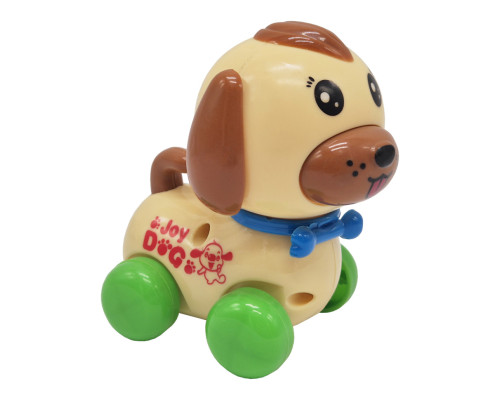 Игрушка заводная Собака  665 Коричневый