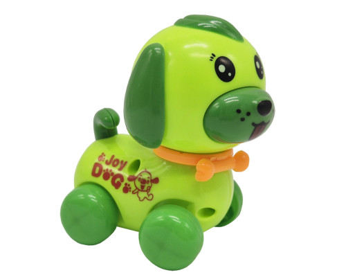Игрушка заводная Собака  665 Зеленый