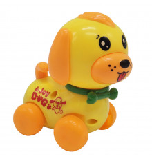 Игрушка заводная Собака  665 Желтый