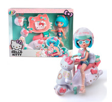 Дитяча лялька "Красуня Пінк на скутері" 4SF Manga Dolls HKTF3000 серії "Hello Kitty"