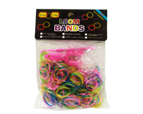 Набор для плетения браслетов 7799G устройство для плетения, крючок, резиночки, рогатка