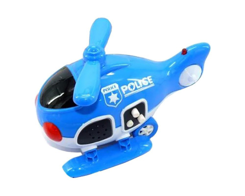 Музичний вертоліт Bambi 777-43B/C у коробці Блакитний