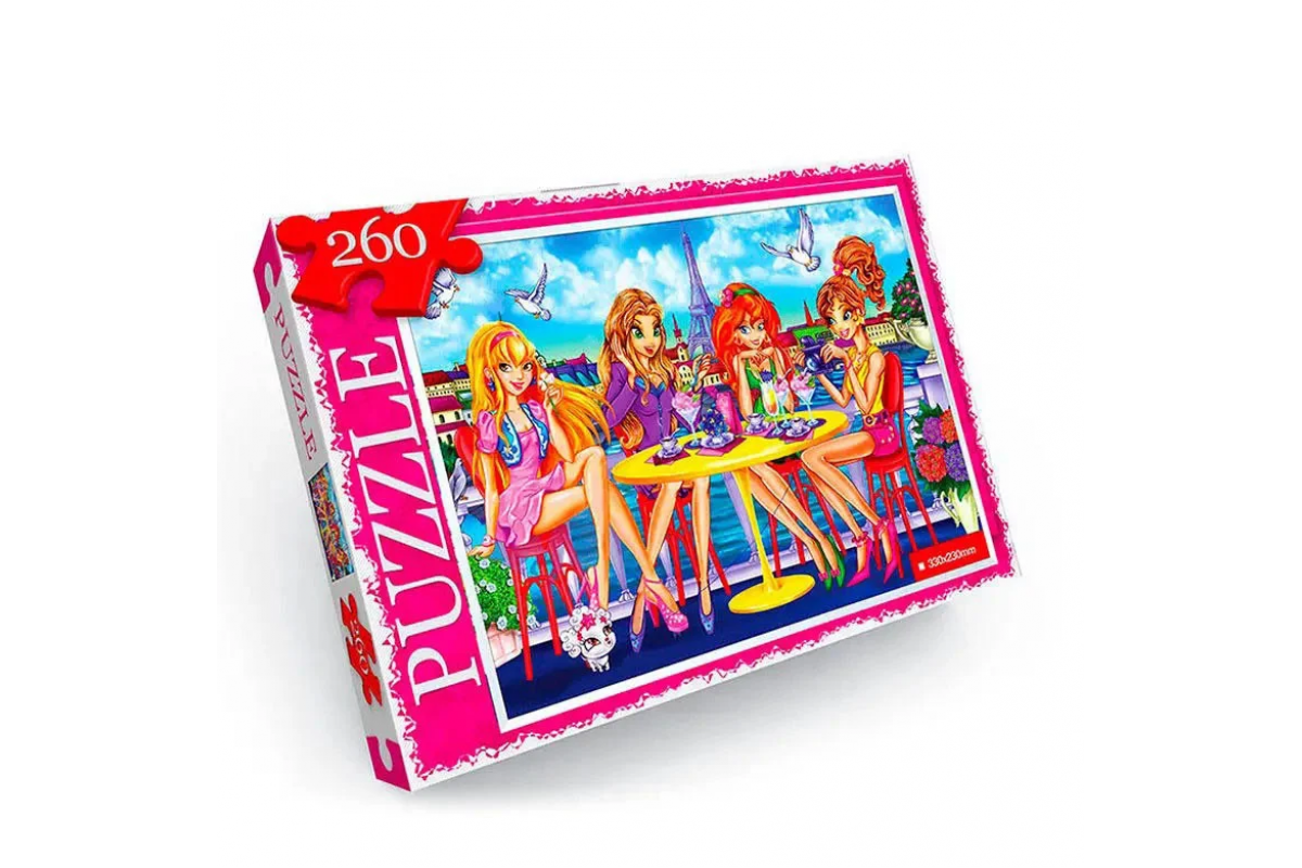 Пазл "Лучшие подружки" Danko Toys C260-13-04, 260 эл.