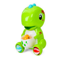 Дитяча іграшка для купання "Динозаврик" 9928-9929(Green) 21 см, водоспад, присоски