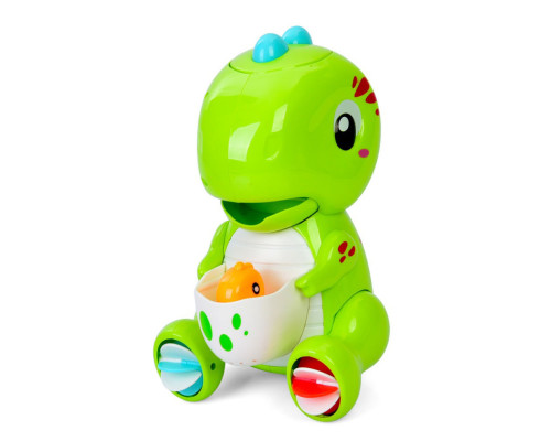 Дитяча іграшка для купання "Динозаврик" 9928-9929(Green) 21 см, водоспад, присоски