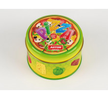 Настольная игра "Пицца" 1045, 70 круглых карточек Настольная игра "Пицца" 1045, 70 круглых карточек