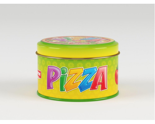 Настольная игра "Пицца" 1045, 70 круглых карточек