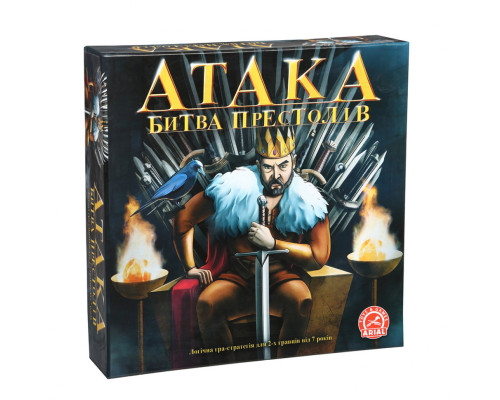 Настольная игра Атака. Битва престолов Arial 911401 для 2х игроков
