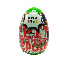 Конструктор у яйці "Герої" Vita Toys VTK 0074 100 деталей