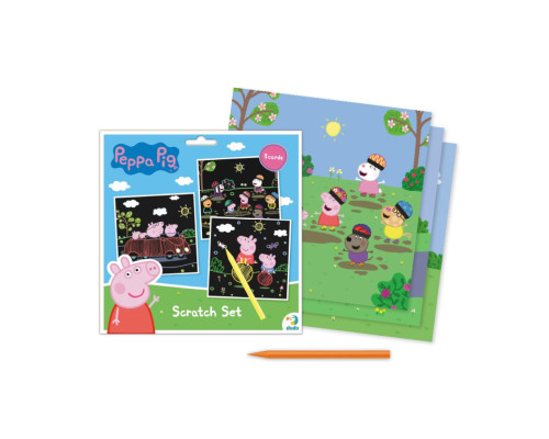 Набір гравюр Peppa Pig "Веселі розваги" Dodo 200185