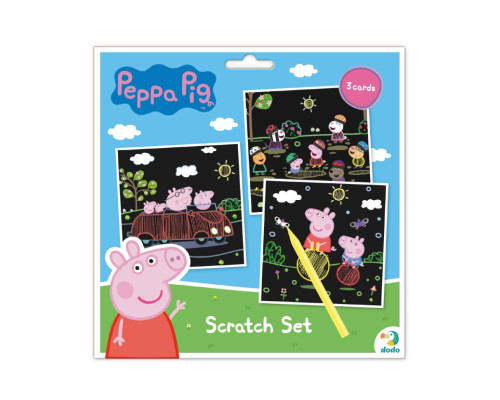 Набір гравюр Peppa Pig "Веселі розваги" Dodo 200185