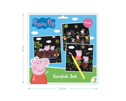 Набір гравюр Peppa Pig "Веселі розваги" Dodo 200185
