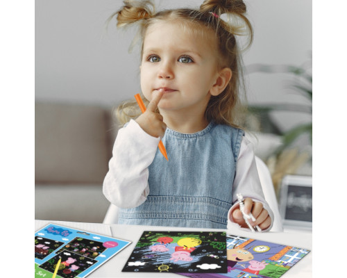 Набір гравюр Peppa Pig "Веселі розваги" Dodo 200185