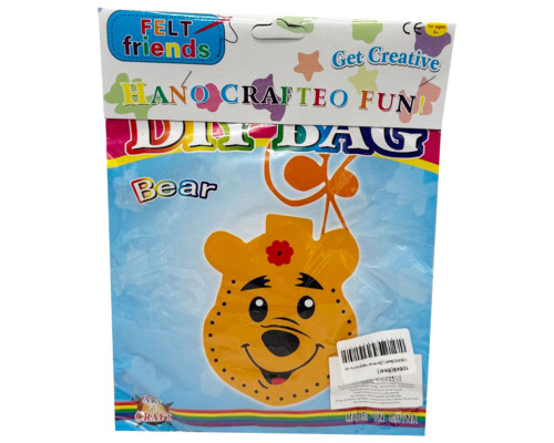 Детский набор для творчества "Сделай свою сумочку Animal" 10648(Bear)