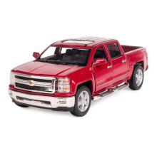Колекційна машинка "Chevrolet Silverado 2014" KT5381W(Red) масштаб 1:42