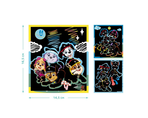 Дитячий набір гравюр "Дружба зростає" 200567, 3 штуки