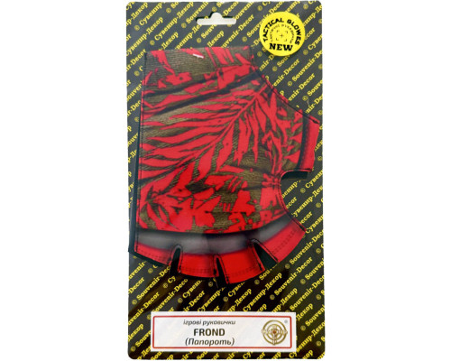 Ігрові рукавички "FROND" GLO-Fr принт Папороть, із STANDOFF 2