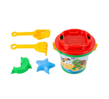 Дитячий ігровий "Набір пісочний Б" 1189TXK(Green) лопатка та грабельки