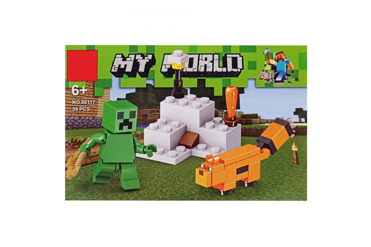 Конструктор дитячий "Minecraft" 66117-8, 40 деталей