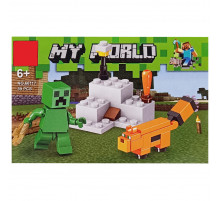 Конструктор дитячий "Minecraft" 66117-8, 40 деталей