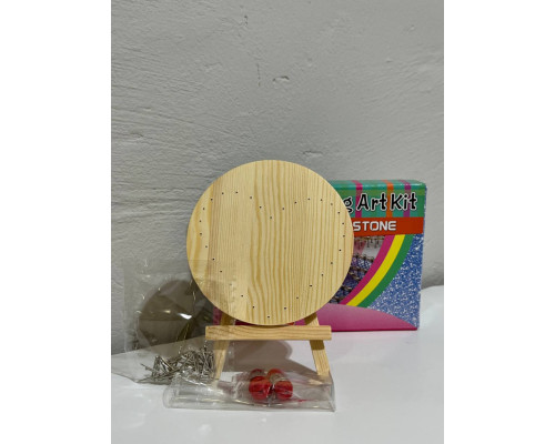 Дитячий набір для творчості стрінг-арт "Серце" YG0115(28276) дерев'яна основа