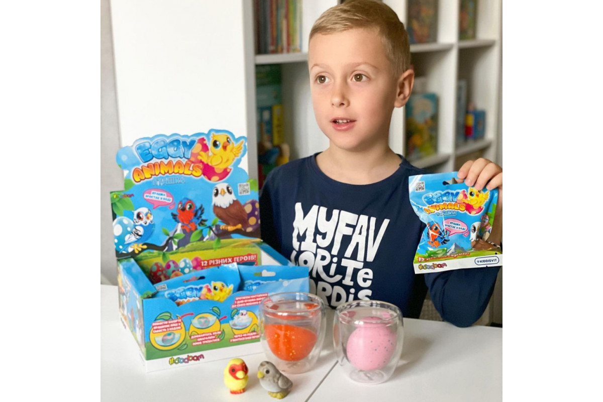 Іграшка, що зростає "Пташки" #sbabam 91/CN22 в яйці «Eggy Animals» Іграшка, що зростає "Пташки" #sbabam 91/CN22 в яйці «Eggy Animals»
