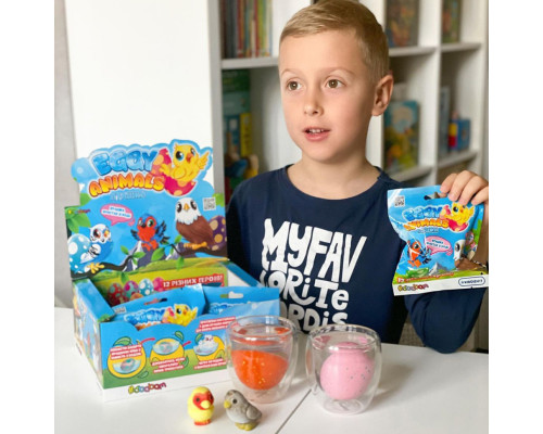 Растущая игрушка "Птички" #sbabam 91/CN22 в яйце «Eggy Animals»