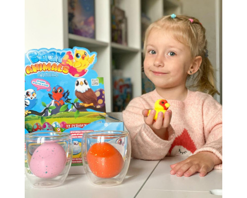 Растущая игрушка "Птички" #sbabam 91/CN22 в яйце «Eggy Animals»