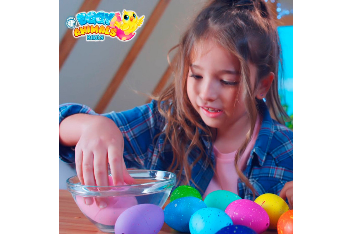 Іграшка, що зростає "Пташки" #sbabam 91/CN22 в яйці «Eggy Animals» Іграшка, що зростає "Пташки" #sbabam 91/CN22 в яйці «Eggy Animals»