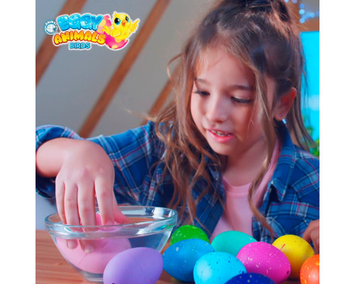 Растущая игрушка "Птички" #sbabam 91/CN22 в яйце «Eggy Animals»