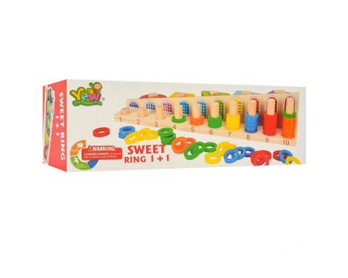 Развивающая игрушка Геометрика MD 2068 деревянная