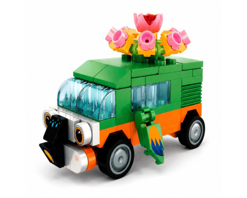 Дитячий конструктор Parrot Bus BB121E-I серії "Animal Bus", 103 деталі