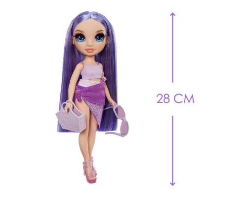 Кукла детская Виолетта Rainbow High 507314 серии "Swim & Style" с аксессуарами