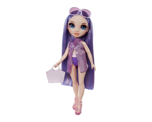 Кукла детская Виолетта Rainbow High 507314 серии "Swim & Style" с аксессуарами