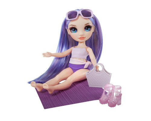 Кукла детская Виолетта Rainbow High 507314 серии "Swim & Style" с аксессуарами
