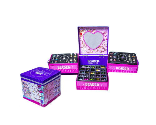 Детский набор с украшениями для создания шарм-браслетов "Jewelry Box" KSY951