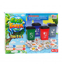 Настільна дитяча гра "Еко Батл: Чиста планета 5 в 1" 25045