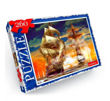 Пазл "Морська битва" Danko Toys C260-13-05, 260 ел.