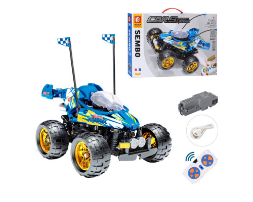 Конструктор на радіокеруванні "Джип" Bambi 701901 388 деталей