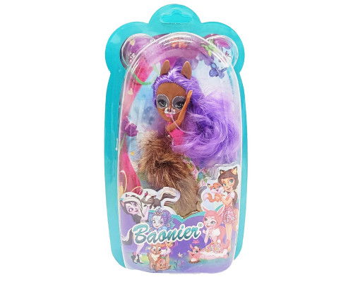 Дитяча іграшкова Лялька "Baobier" JJ8572-17(Violet) 15 см, шарнірна